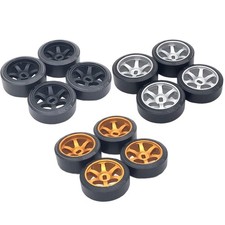 4 pièces 1/28 dérive pneu