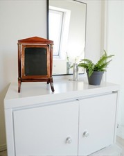 Ancien miroir de toilette