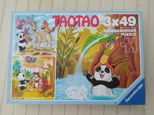 3x49 pièces puzzles taotao - pièces,