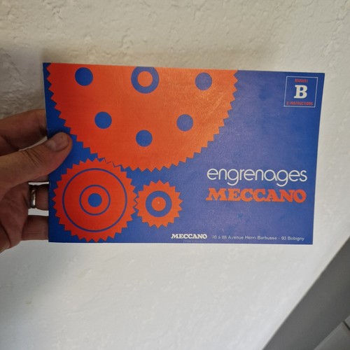 Meccano 1972 manuel - meccano,