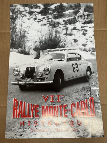 Affiche ancienne rallye - affiche,