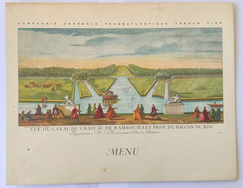 Menu paquebot liberté - menu, 21