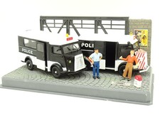Norev 1/43 - Coffret Diorama 2 Citroen Type H Police
