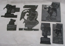 PLAQUE IMPRIMERIE CINEMA FILM