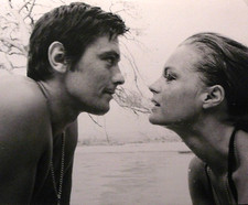 alain delon romy schneider LA PISCINE SWIMMING POOL photo 18x24 cm LA PISCINA