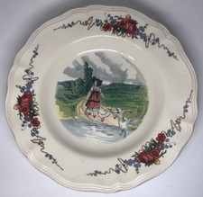 N19 Deep Plate In Porcelain