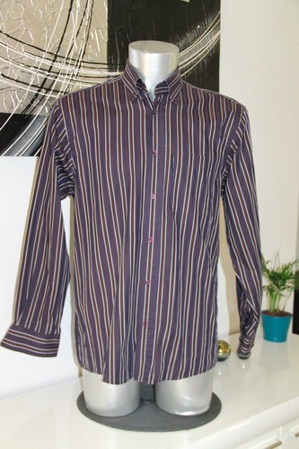 Jolie chemise bleue - jolie, rayée