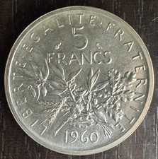 Veme République - 5 francs