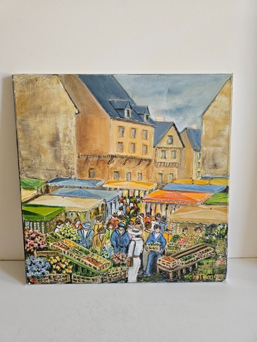 Tableau huile sur toile - toile,