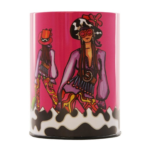 Pot crayons métal - -,