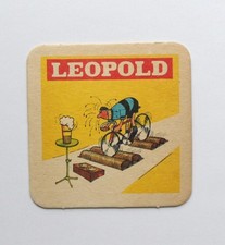 Sous bock  bière Leopold