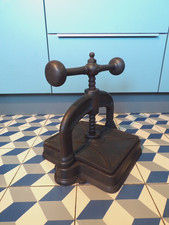 Ancien PRESSE à relier de NOTAIRE-FONTE-1900