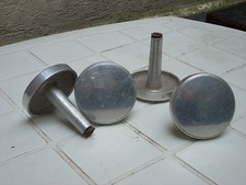 LOT DE 4 PATERES PORTE MANTEAU