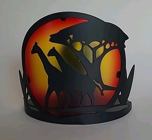 Partylite giraffe sunset - giraffe,