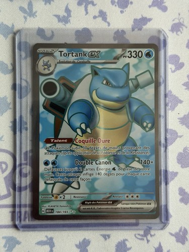 Carte pokémon tortank - carte, ex