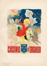 Affiche Art Nouveau Casino