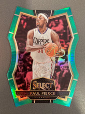 PAUL PIERCE 2016 SELECT GREEN PRIZM DIE CUT 02/05