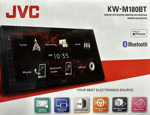 New jvc m180bt - kw-m180bt,, 2-din
