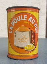 Boite Poule au Pot orange