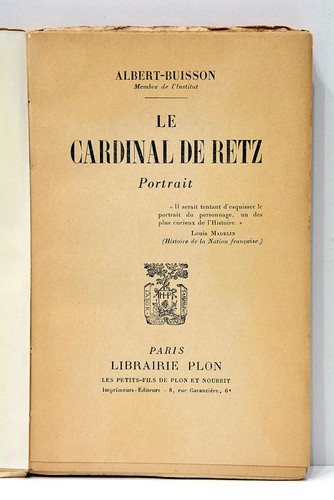 Cardinal retz - cardinal, de