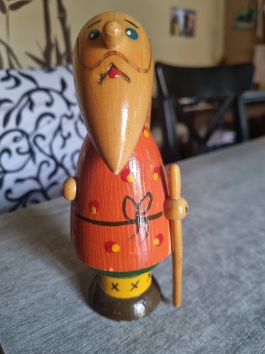 Figurine bois ramasseur - bois,