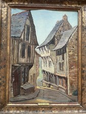 DINAN Rue du Jerzual Signé