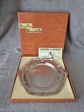 Orfèvrerie plat en uginium royal uginium BB Bouillet Bourdelle