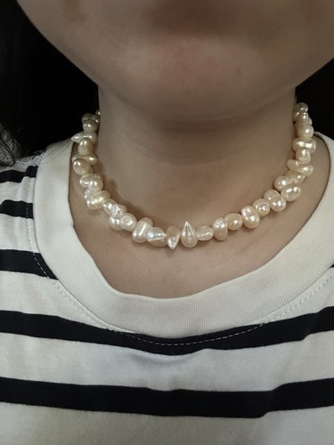 Collier perles - collier,