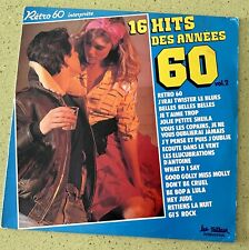 Rétro 16 hits des années 60 twist album disque 33 tours vinyle