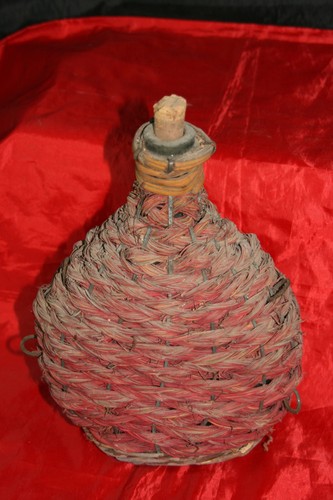 Bouteille ancienne dame jeanne - ancienne,