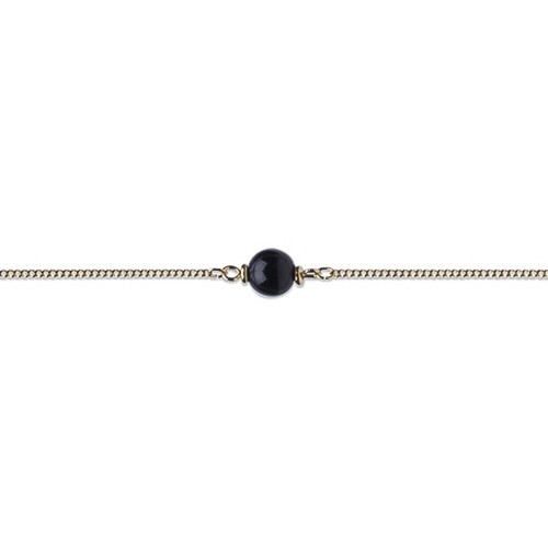 Bracelet plaqué chaîne - or,