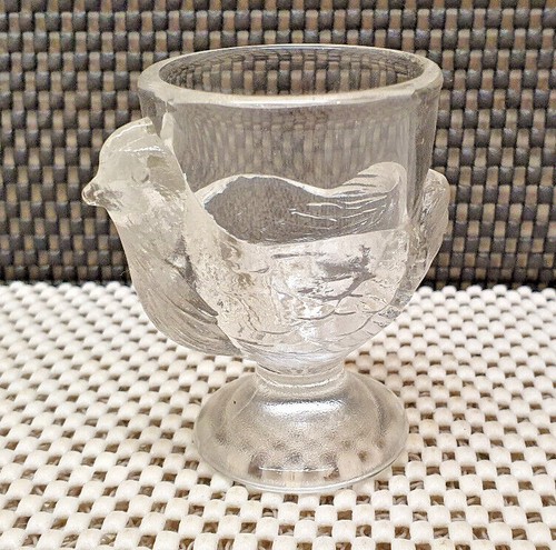 Ancien coquetier verre - en,