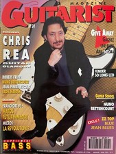 Magazine Guitarist n°24, Chris Rea, Iron Maiden, Nuno Bettencourt, Robert Fripp