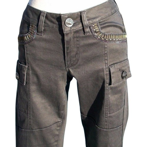 Cache olive embellished jean - cache,