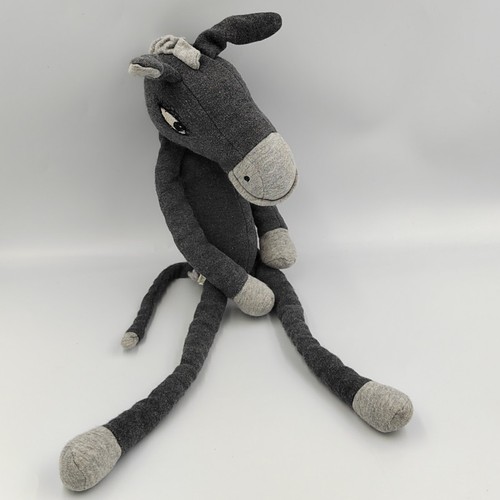 Doudou ane cheval gris - , on