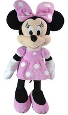Pink minnie mouse plush - pink,