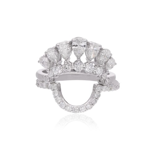 Empillable couronne bague - couronne,