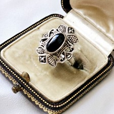 Bague Style Art Déco Argent