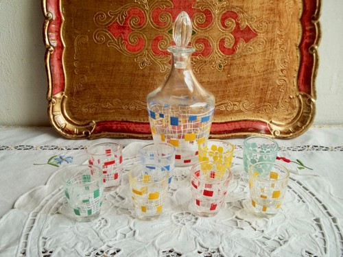 Service liqueur vintage - à,