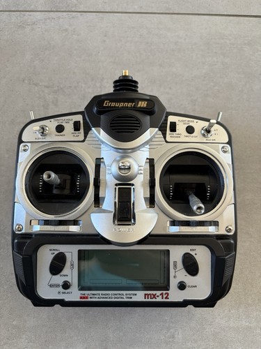 Radio commande graupner 12 - commande, mx-12