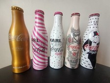 5Bouteilles Coca Cola light Karl Lagerfeld 2011 Gaultier Jacobs Daft Punk pleine