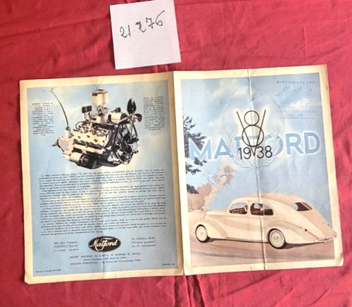 21276 ford matford - /, v8-f