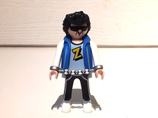 PLAYMOBIL PERSONNAGE 5689/ COMMISSARIAT TRANSPORTABLE PRISONNIER ELVIS