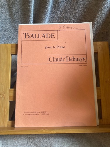 Claude debussy ballade - claude,