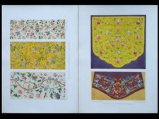PEINTURES ET BRODERIES SUR