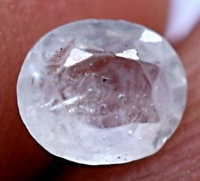 Non Traité Naturel Ceylan Bleu Saphir 0.60 CT Agl Certifié Ovale Ample Pierre