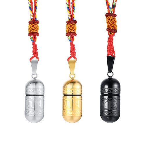 Pilules forme cendres collier - forme,