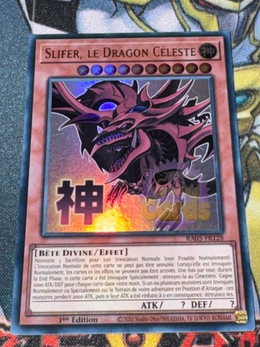 Carte slifer le - yu, slifer,