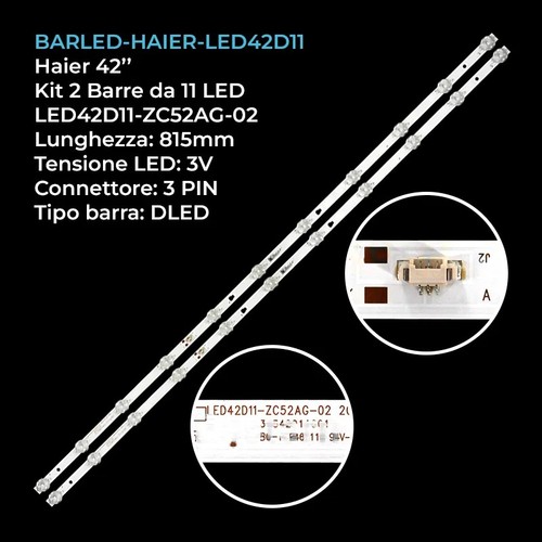 Kit barres led tv - 11,