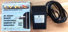ALIMENTATION SECTEUR OFFICIELLE ATARI LYNX PAG-1202 PAL EURO FR COMPLET CIB OVP